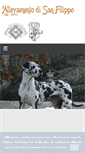 Mobile Screenshot of allevamentodisanfilippo.it